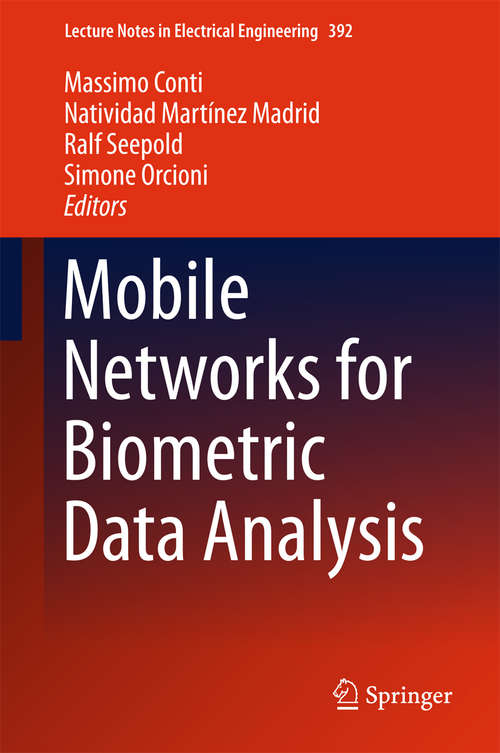 Book cover of Mobile Networks for Biometric Data Analysis