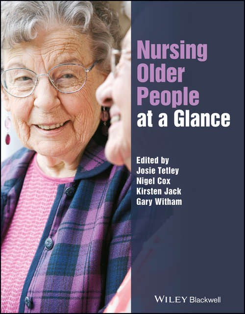 Book cover of Nursing Older People at a Glance (At a Glance (Nursing and Healthcare))