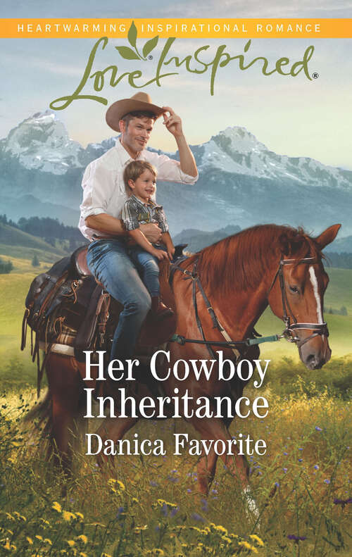Book cover of Her Cowboy Inheritance: Her Amish Child Her Cowboy Inheritance The Marriage Bargain (Original) (Three Sisters Ranch #1)