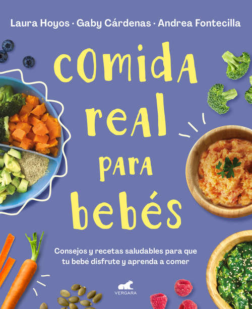 Book cover of Comida real para bebés