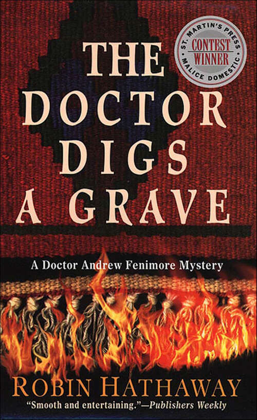 Book cover of The Doctor Digs a Grave (Dr. Fenimore Mysteries #1)