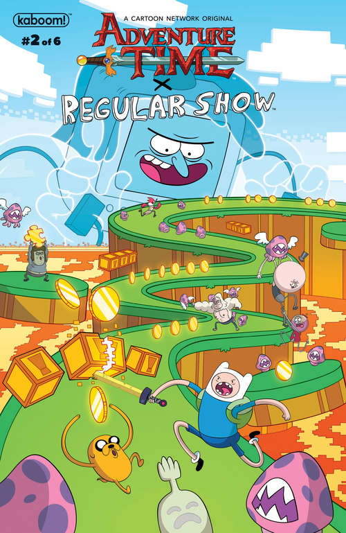 Book cover of Adventure Time/Regular Show (Adventure Time/Regular Show #2)
