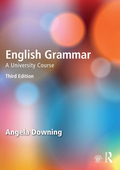 Book cover of English Grammar: A University Course (3)