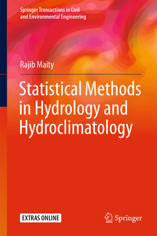 Book cover of Statistical Methods in Hydrology and Hydroclimatology (1st ed. 2018) (Springer Transactions in Civil and Environmental Engineering)