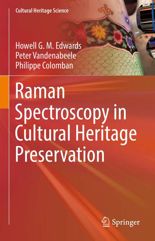 Book cover of Raman Spectroscopy in Cultural Heritage Preservation (1st ed. 2023) (Cultural Heritage Science)