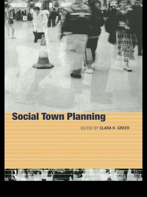 Book cover of Social Town Planning