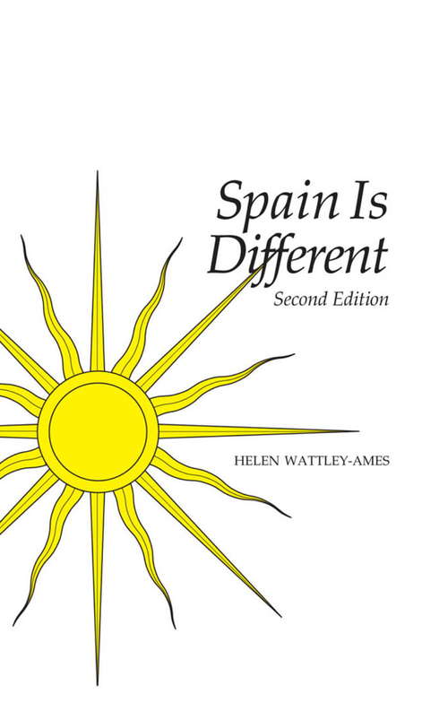 Book cover of Spain is Different