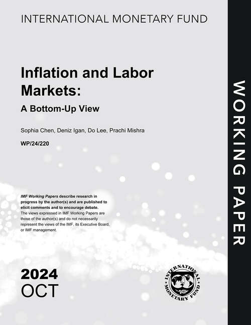 Book cover of Inflation and Labor Markets: A Bottom-Up View