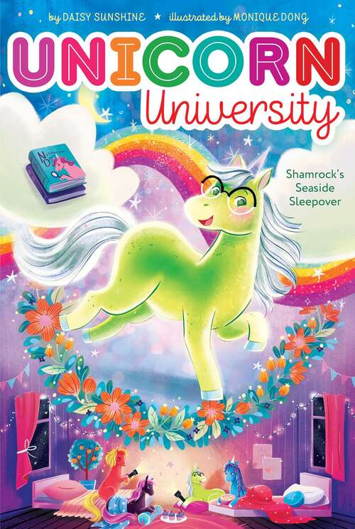 Book cover of Shamrock's Seaside Sleepover (Unicorn University #3)