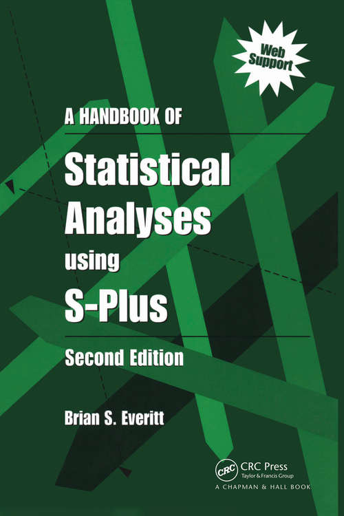 Book cover of A Handbook of Statistical Analyses Using S-PLUS (2)