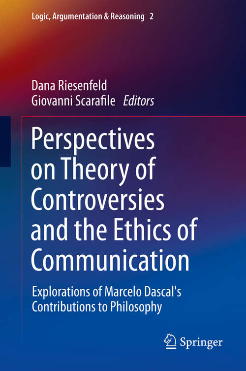 Book cover of Perspectives on Theory of Controversies and the Ethics of Communication
