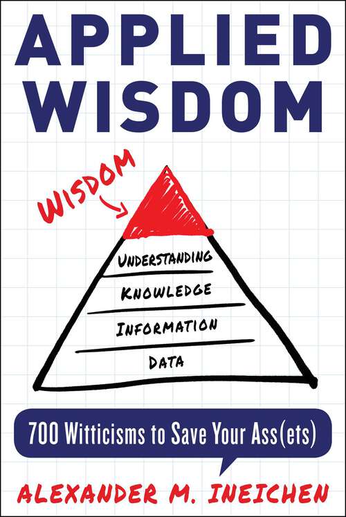 Book cover of Applied Wisdom: 700 Witticisms to Save Your Assets