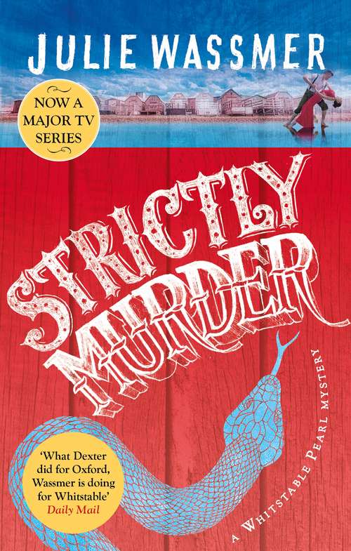 Book cover of Strictly Murder: Now a major TV series, Whitstable Pearl, starring Kerry Godliman