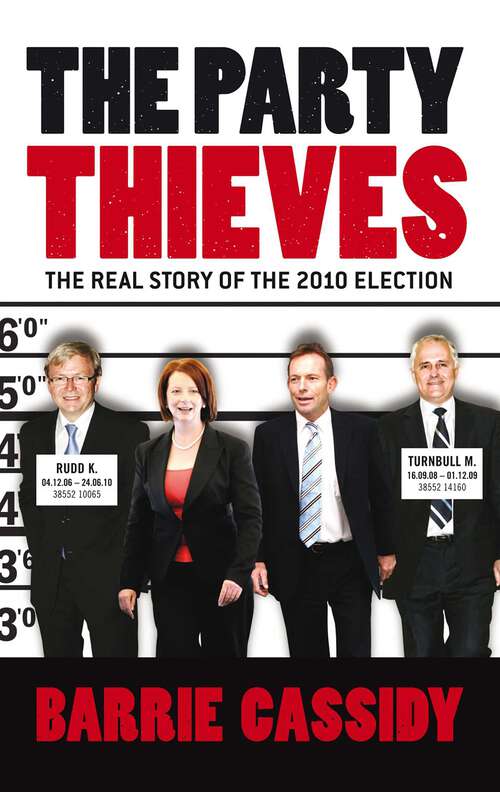 Book cover of Party Thieves: The Real Story of the 2010 Election