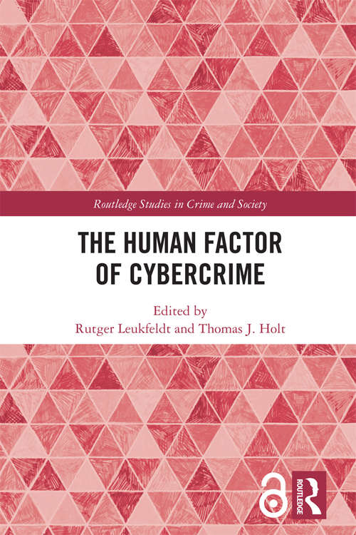 Book cover of The Human Factor of Cybercrime (Routledge Studies in Crime and Society)