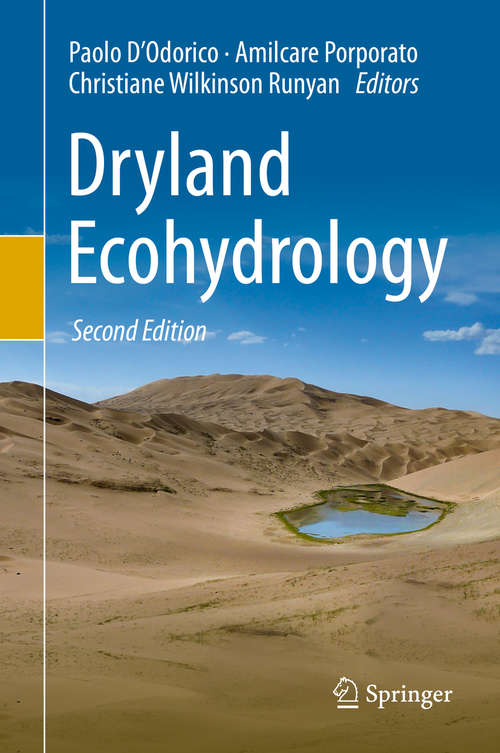 Book cover of Dryland Ecohydrology (2nd ed. 2019)