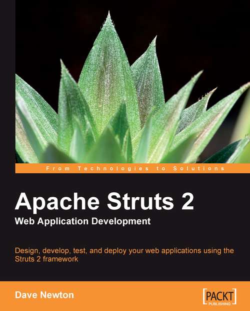 Book cover of Apache Struts 2 Web Application Development