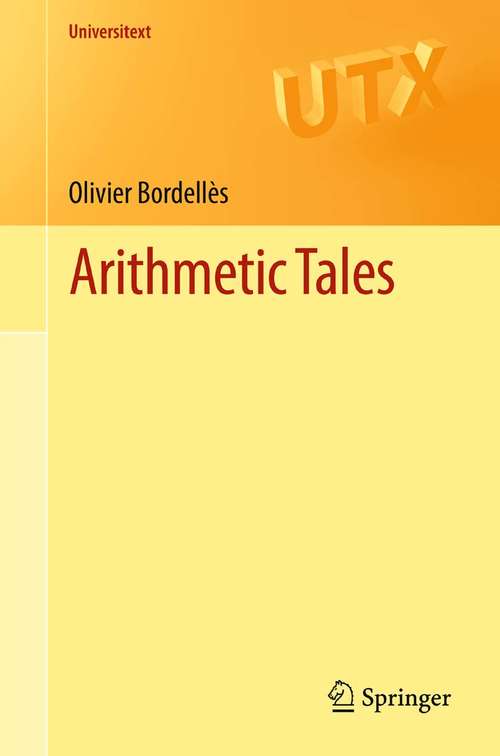 Book cover of Arithmetic Tales (Universitext)