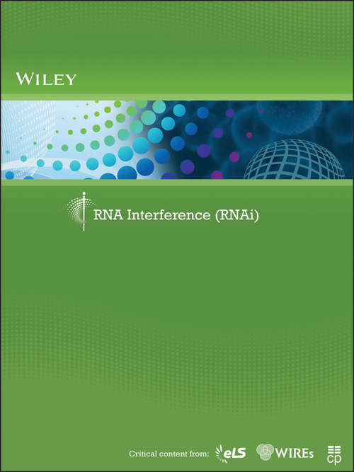 Book cover of RNA Interference (Life Science Research Fundamentals)