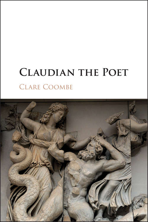 Book cover of Claudian the Poet
