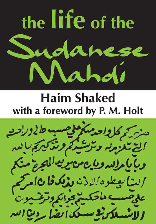 Book cover of The Life of the Sudanese Mahdi