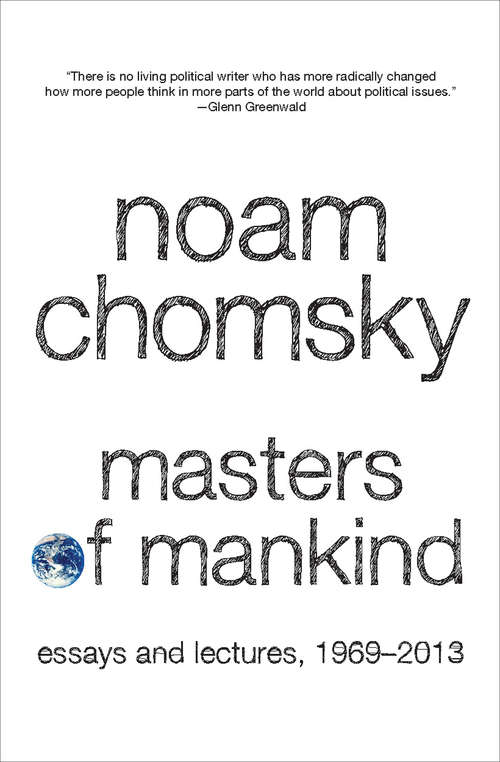 Book cover of Masters of Mankind: Essays and Lectures, 1969-2013