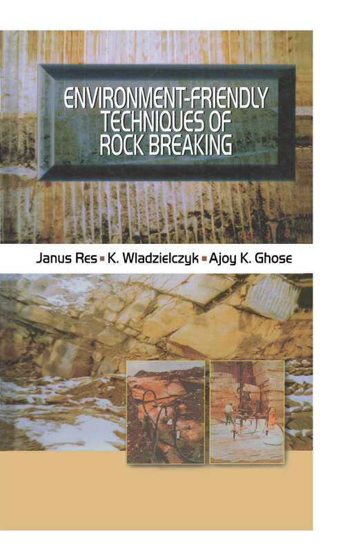 Book cover of Environment-Friendly Techniques of Rock Breaking