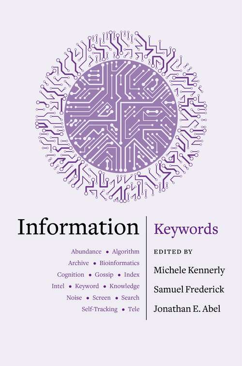 Book cover of Information: Keywords