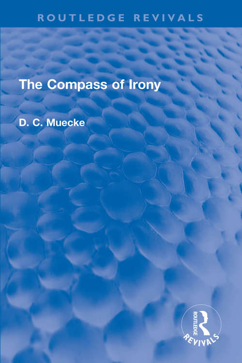 Book cover of The Compass of Irony