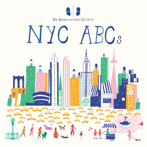 Book cover of Mr. Boddington's Studio: NYC ABCs