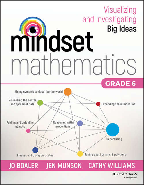 Book cover of Mindset Mathematics: Visualizing And Investigating Big Ideas, Grade 5 (Mindset Mathematics Ser.)