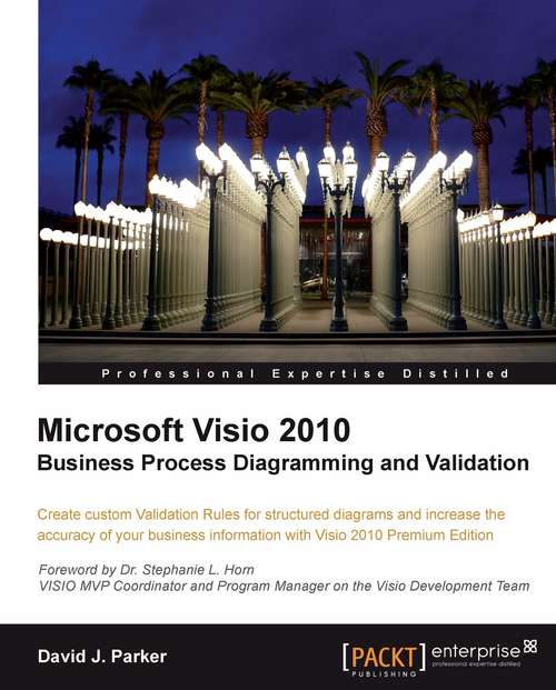 Book cover of Microsoft Visio 2010 Business Process Diagramming and Validation