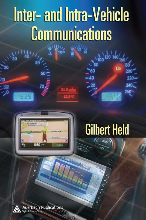 Book cover of Inter- and Intra-Vehicle Communications (1)