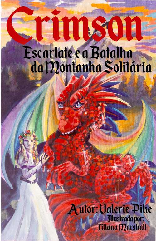 Book cover of Escarlate e a Batalha da Montanha Solitária