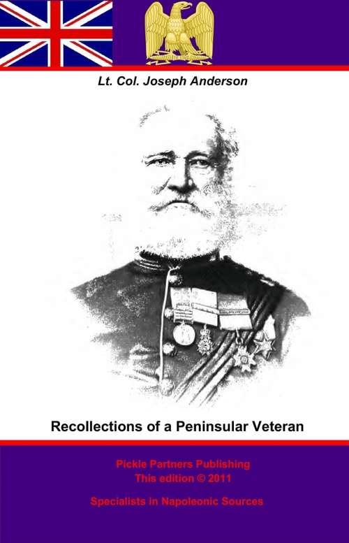 Book cover of Recollections of a Peninsular Veteran