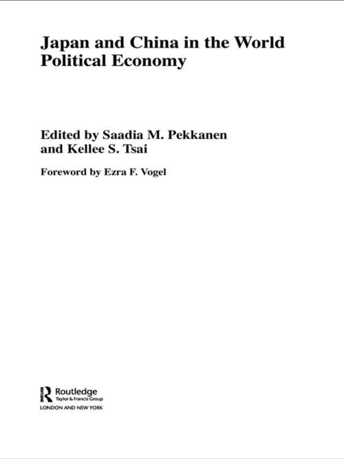 Book cover of Japan and China in the World Political Economy (Politics in Asia)