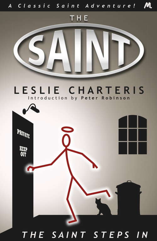 Book cover of The Saint Steps In