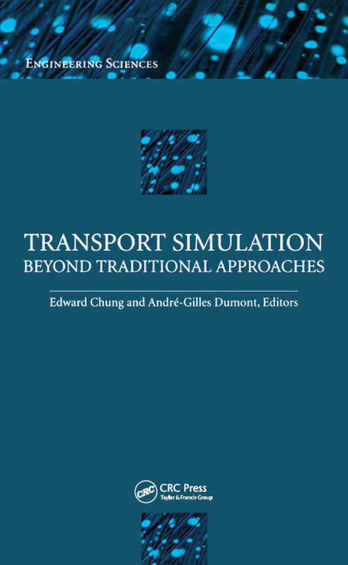 Book cover of Transport Simulation: Beyond Traditional Approaches