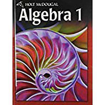 Book cover of Algebra 1