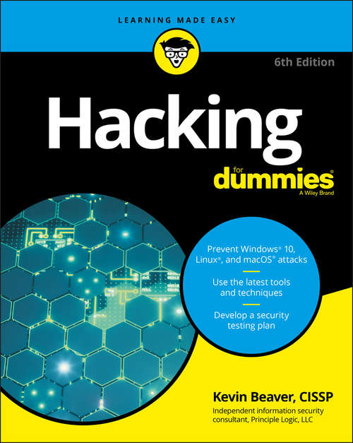 Book cover of Hacking For Dummies