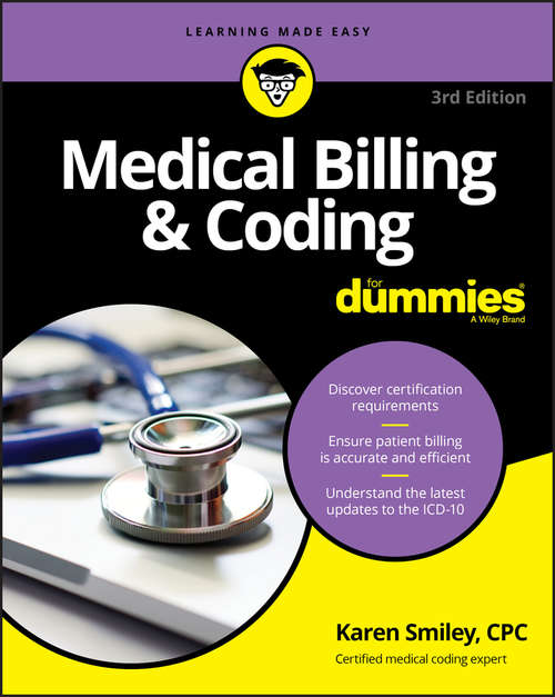 Book cover of Medical Billing and Coding For Dummies (3)