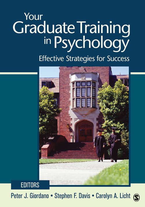 Book cover of Your Graduate Training in Psychology: Effective Strategies for Success