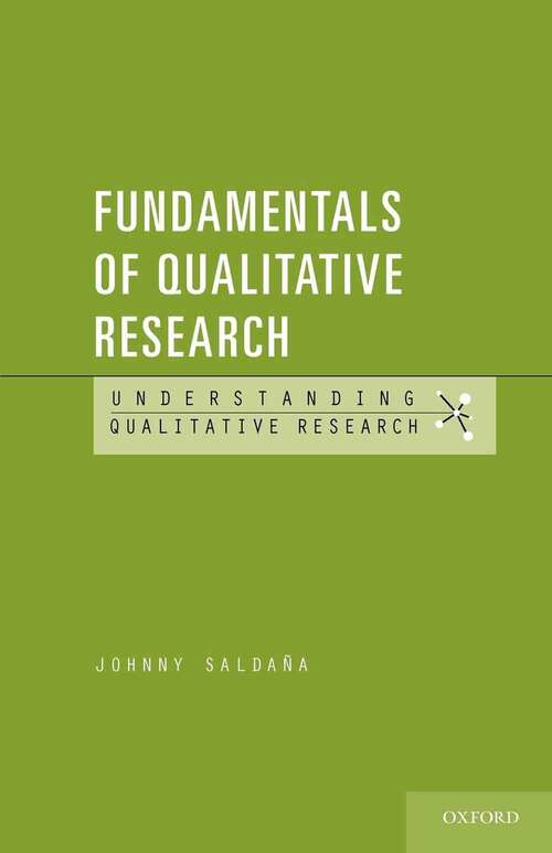 Book cover of Fundamentals of Qualitative Research (Understanding Qualitative Research Series)