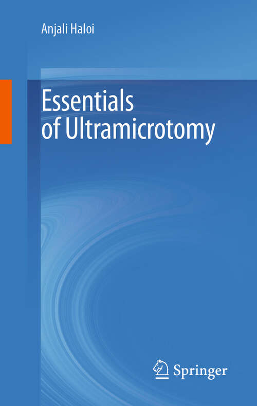 Book cover of Essentials of Ultramicrotomy (2024)