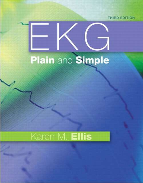 Book cover of EKG Plain and Simple (Third Edition)