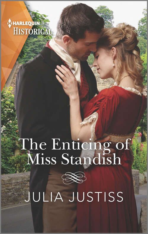 Book cover of The Enticing of Miss Standish (The Cinderella Spinsters #3)