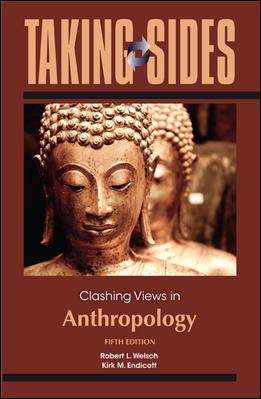 Book cover of Taking Sides: Clashing Views in Anthropology (Fifth Edition)