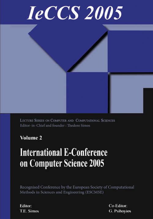 Book cover of International e-Conference on Computer Science (IeCCS 2005)