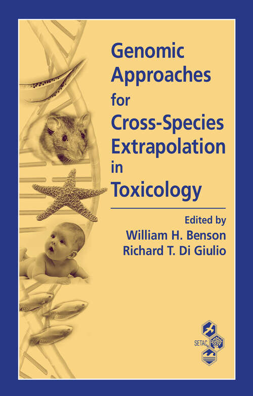 Book cover of Genomic Approaches for Cross-Species Extrapolation in Toxicology