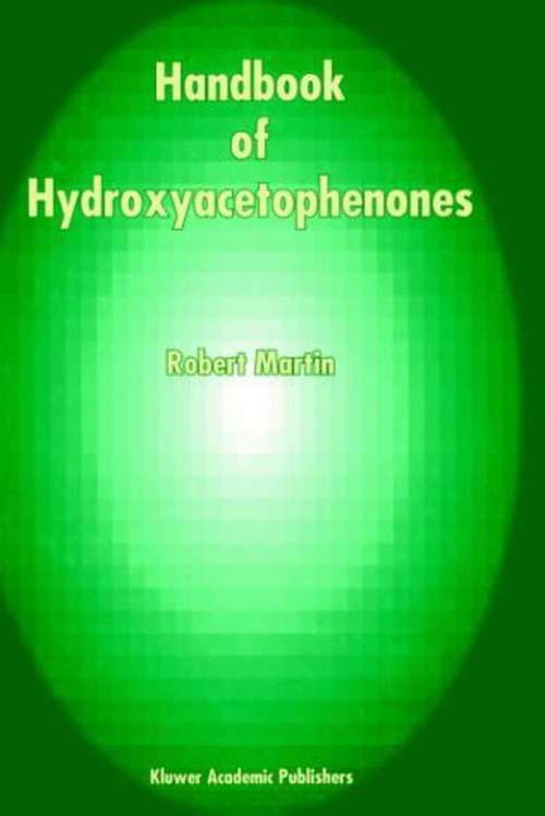 Book cover of Handbook of Hydroxyacetophenones